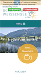 Mobile Screenshot of gasthofweissensee.at